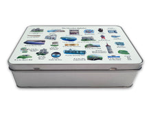 Load image into Gallery viewer, The Clevedon Alphabet Storage Tin