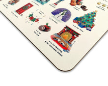 Load image into Gallery viewer, The Christmas Alphabet Placemat