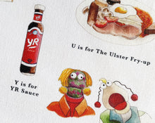 Load image into Gallery viewer, A Very Irish Alphabet Tea Towel