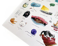 Load image into Gallery viewer, the cats alphabet art work