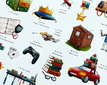 Load image into Gallery viewer, The Father's Alphabet Art Print