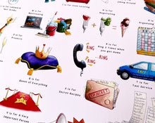 Load image into Gallery viewer, The Mother's Alphabet Art Print