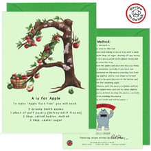 Load image into Gallery viewer, Recipe Greeting Cards - Every Letter Available