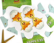 Load image into Gallery viewer, 'Make your Own Easter Chick' Easter Card