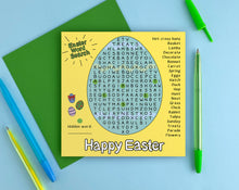 Load image into Gallery viewer, 'Happy Easter' Word Search Card