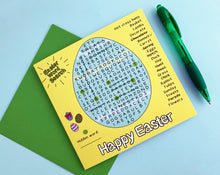 Load image into Gallery viewer, 'Happy Easter' Word Search Card