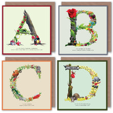 Load image into Gallery viewer, Fairytale Alphabet Birthday Cards - Every Letter Available