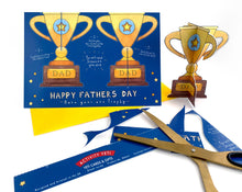 Load image into Gallery viewer, &#39;Make your Own Trophy&#39; Father&#39;s Day Card
