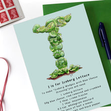 Load image into Gallery viewer, personalised birthday card for her name beginning with i