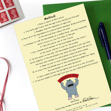 Load image into Gallery viewer, personalised birthday card for him name beginning with u