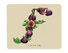 Load image into Gallery viewer, letter f alphabet placemat gift idea for new home
