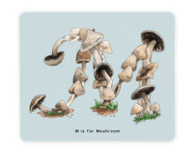 Load image into Gallery viewer, letter m alphabet placemat personalised gift idea for a family
