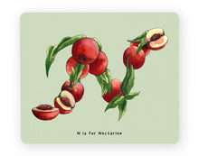 Load image into Gallery viewer, letter n personalised alphabet placemat