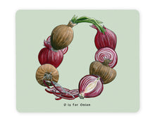 Load image into Gallery viewer, letter o initial placemats personalised foodie gift idea