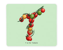 Load image into Gallery viewer, letter t personalised alphabet placemat new home gift idea for a couple