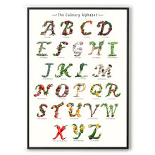 Load image into Gallery viewer, fruit and vegetable themed kitchen wall art