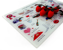 Load image into Gallery viewer, baby shower gift idea for her, the mothers alphabet chopping board