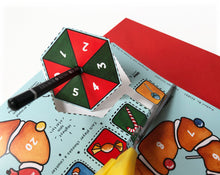 Load image into Gallery viewer, Gingerbread Board Game Christmas Card