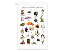 Load image into Gallery viewer, Alphabet Tea Towel - 9 Designs