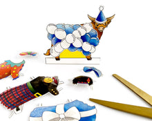 Load image into Gallery viewer, Dress a Highland Cow Birthday Card