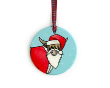 Load image into Gallery viewer, Highland Cow Christmas Tree Decorations