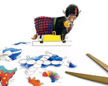 Load image into Gallery viewer, Dress a Highland Cow Birthday Card