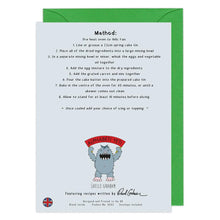 Load image into Gallery viewer, recipe greeting card