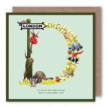 Load image into Gallery viewer, name-card-birthday-card-personalised-letter-d