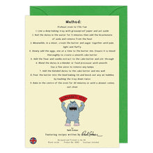 Load image into Gallery viewer, recipe greeting card