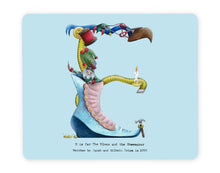 Load image into Gallery viewer, letter e fairy tale alphabet placemat new baby gift idea