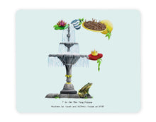 Load image into Gallery viewer, letter f personalised dining alphabet placemat