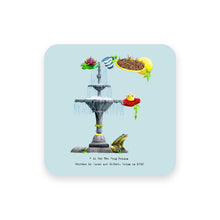 Load image into Gallery viewer, personalised gift idea alphabet coaster letter f