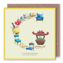 Load image into Gallery viewer, letter-g-birthday-card-for-children
