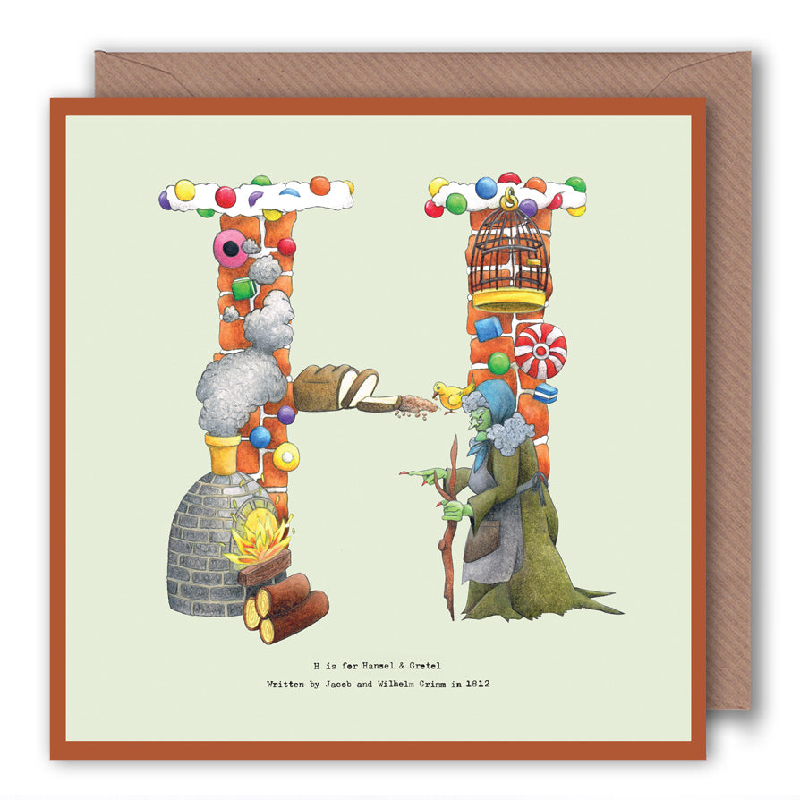 name-card-birthday-card-personalised-letter-h