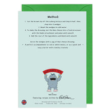 Load image into Gallery viewer, recipe greeting card iceberg lettuce