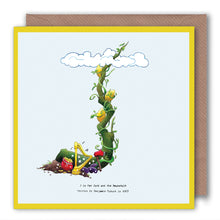 Load image into Gallery viewer, name-card-birthday-card-personalised-letter-j