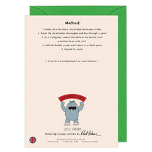 Load image into Gallery viewer, recipe greeting card leek