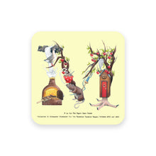 Load image into Gallery viewer, personalised gift idea alphabet coaster letter m