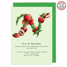 Load image into Gallery viewer, Recipe Greeting Cards - Every Letter Available