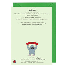 Load image into Gallery viewer, recipe greeting card nectarine