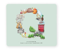 Load image into Gallery viewer, letter q alphabet placemat personalised gift idea for names beginning with q