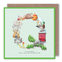 Load image into Gallery viewer, name-card-birthday-card-personalised-letter-q