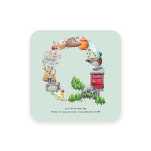 Load image into Gallery viewer, personalised gift idea alphabet coaster letter q
