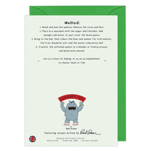 Load image into Gallery viewer, recipe greeting card quince