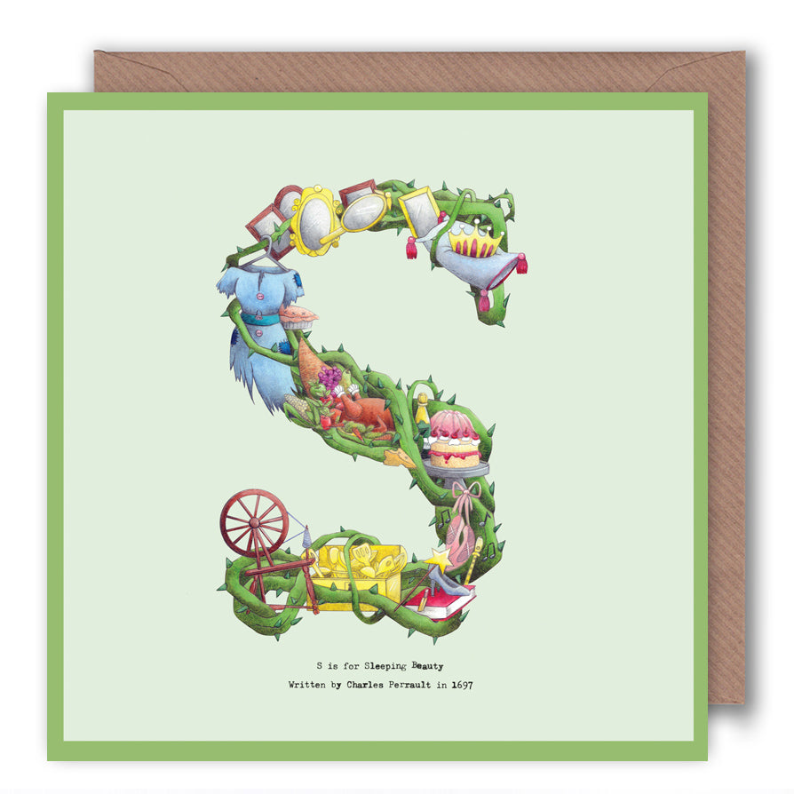 name-card-birthday-card-personalised-letter-s