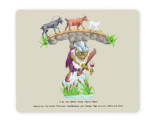 Load image into Gallery viewer, letter t alphabet placemat gift idea for kids