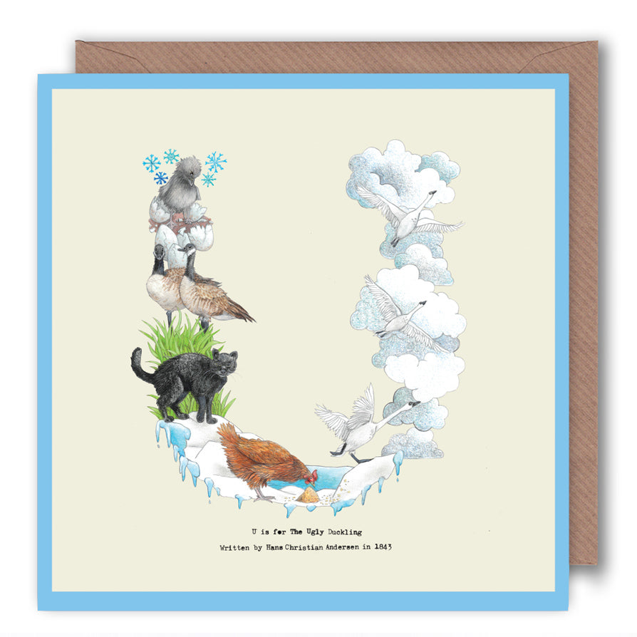 name-card-birthday-card-personalised-letter-u