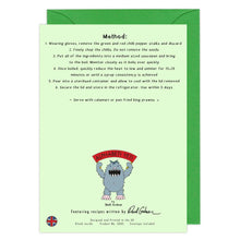 Load image into Gallery viewer, recipe greeting card extra hot chilli peppers