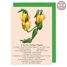 Load image into Gallery viewer, letter y personalised birthday card