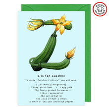 Load image into Gallery viewer, Recipe Greeting Cards - Every Letter Available